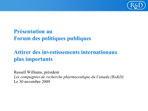 Russell Williams - Public Policy Forum