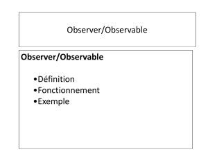 Observer/Observable