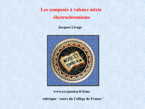 3.Electrochromes