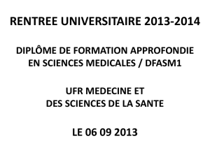 L`évaluation du stage - Faculté de Médecine de Brest