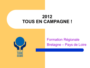 campagne elections 2012 - Les blogs du CCFD