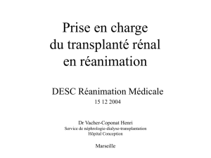 Dr H.VACHER-COMPONAT - DESC Réanimation Médicale