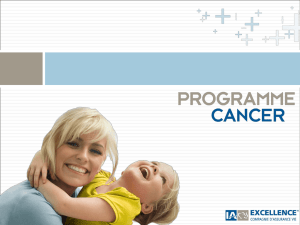 Programme cancer