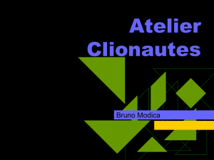 Atelier Clionautes