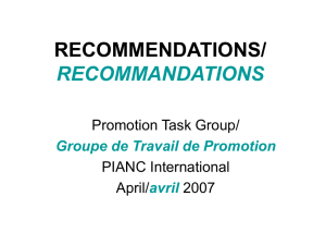 recommendations