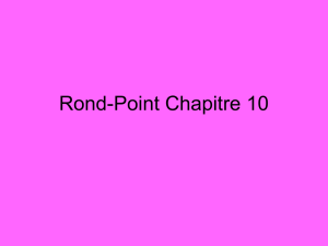 Rond-Point Chapitre 10