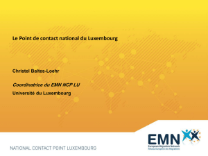 Présentation du réseau national du Luxembourg