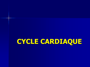 moyens d`etude du cycle cardiaque