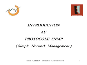 Introduction au protocol SNMP