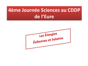 4ème Journée Sciences au CDDP de l`Eure
