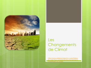 Les Changements de Climat - APFrench-2012-2013