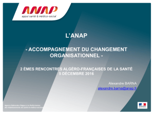 Présentation ANAP – 5 déc. - Accueil Business France Events Export