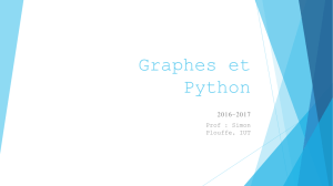 graphes et python