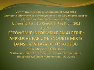 BABOU Presentation - Université Paris-Est