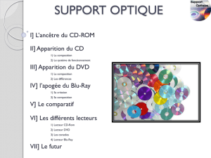 support optique