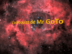 L`astroquizz de Mr GoTo