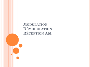 Modulation / Démodulation