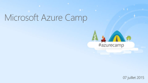 Microsoft Azure Camp