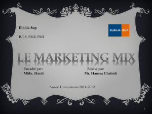 1 èr marketing mix (suite)