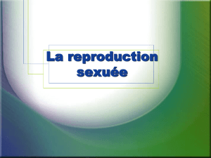 La reproduction sexuée - Le Site Web de Jeff O`Keefe