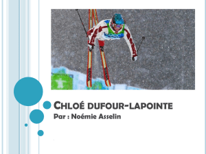 Chloé dufour-lapointe - Blogues CSAffluents.qc.ca