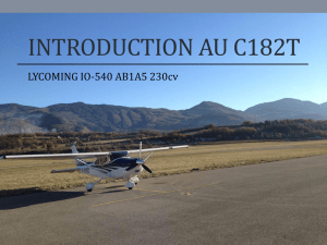 Intro C182T - Petit Cessna Voyageur