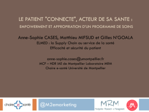 Présentation Anne-sophie Cases – MCF – HDR IAE de Montpellier