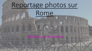 Reportage photos sur Rome