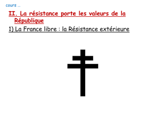 Diapo 2 La France de la Résistance