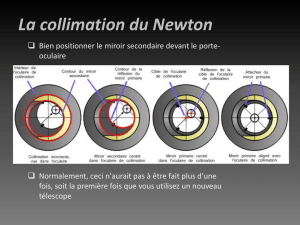 La collimation du Newton/Dobson