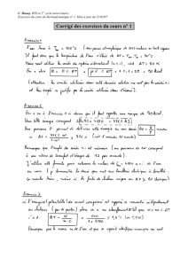 Corrigés exercices du cours 1 - Académie de Nancy-Metz