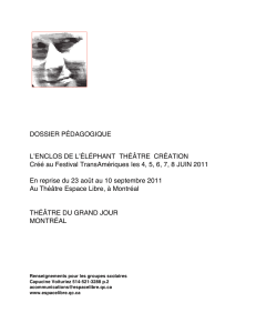 Dossier pédagogique - Théâtre du Grand Jour