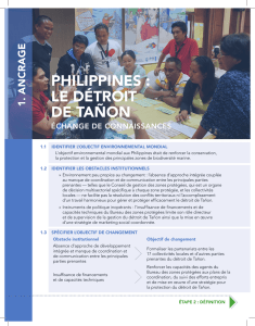 PHILIPPINES : LE DÉTROIT DE TAÑON