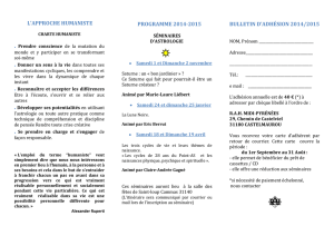 programme 2014-2015 - Réseau Astrologie Humaniste, RAH
