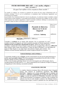 La Pyramide de Djoser