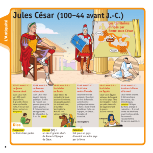 Jules César (100–44 avant J.-C.)