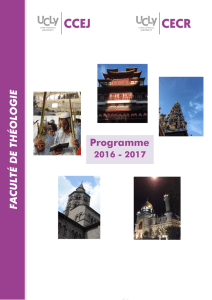Programme 2016-2017