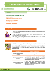 Besoins Nutritionnels