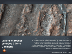 Vallons et roches colorées à Terra Cimmeria