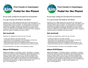 Pedal for the Planet Pedal for the Planet