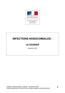 les infections nosocomiales