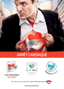 arrêt cardiaqUe - Ligue Cardiologique Belge