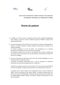 Charte du patient