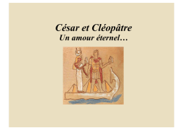 cleopatre premiere rencontre avec cesar