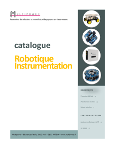 Robotique Instrumentation