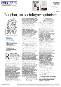 Bouden, un sociologue optimiste