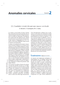 Anomalies cervicales