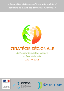 STRATÉGIE RÉGIONALE - Conseil régional des Pays de la Loire