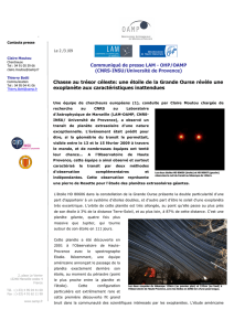 HD 80606b - Laboratoire d`Astrophysique de Marseille