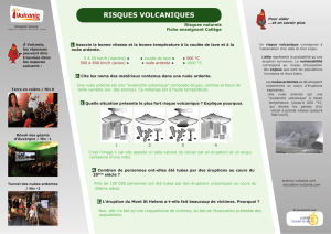 risques volcaniques - Vulcania Education